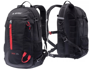 Hi-Tec trekový turistický batoh 25 l 20-40 l čierny